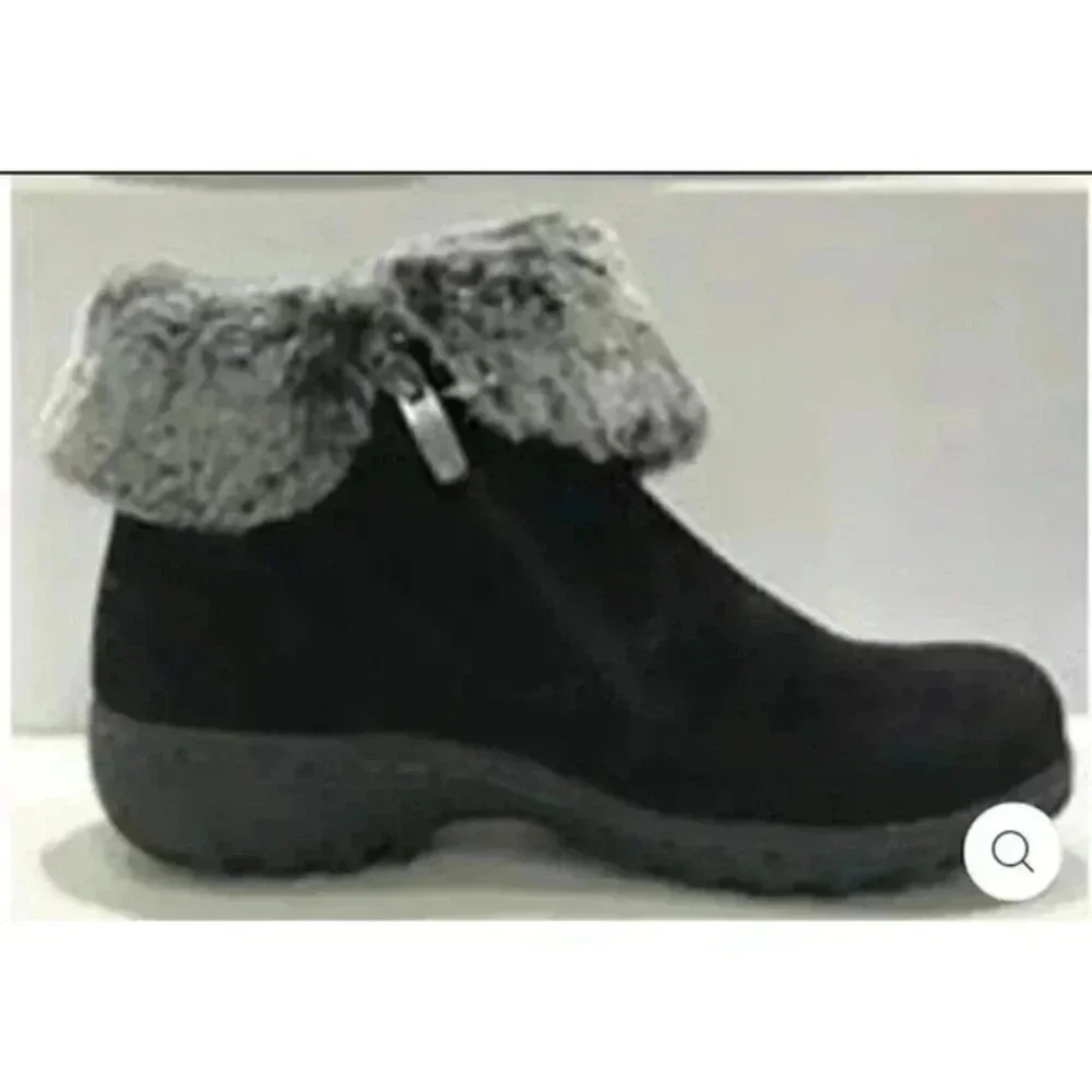 Khombu Black‎ Jessica Suede Leather Boots Women’s Sz 7
